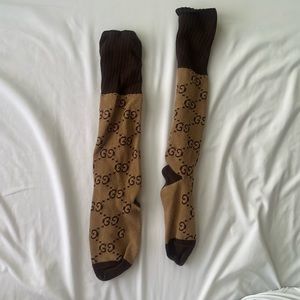 Gucci GG Pattern Cotton Blend Socks